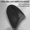 Wireless Mouse Vertical Gaming Mouse USB Computer Mice Ergonomic Desktop Upright Mouse 1600DPI For PC Laptop Office Home