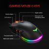 Havit MS732 USB Wired RGB Gaming Mouse; 7 Color Backlight; 6 Key Buttons; Up To 6400 DPI For PC Computer