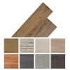 Self-adhesive PVC Flooring Planks 54 ft² 0.08" Walnut Brown
