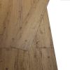 Self-adhesive PVC Flooring Planks 54 ft² 0.08" Walnut Brown