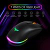 Havit MS732 USB Wired RGB Gaming Mouse; 7 Color Backlight; 6 Key Buttons; Up To 6400 DPI For PC Computer