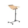 Adjustable Laptop Desk With Stand Holder And Wheels