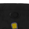 Stand up Massage Recliner Chair Black Microfiber Fabric