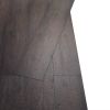 Self-adhesive PVC Flooring Planks 54 ft² 0.08" Dark Brown