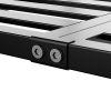 3x6 Overhead Garage Storage Rack, Heavy Duty Adjustable Ceiling Mounted Storage Racks, 750LBS Weight Capacity, Black