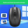Wired Backlit Mouse Competitive Gaming Mouse Notebook Office Luminous Mouse