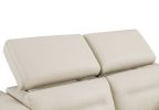 Global United Top Grain Italian Leather Loveseat with Power Recliner