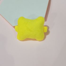 1pc Cute Mini Wrist Rest Support Pad Cushion Wrist Pillow Band For Office Computer Keyboard Mouse; Laptop; PC Gaming - Wrist Pain Relief (Color: Yellow)
