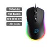 DAREU Wired RGB Gaming Mouse with 6 Programmable Buttons ATG4090 Sensor 6000 DPI 150 IPS 50Million Click Times For PC Steam Game