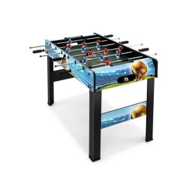 Mini Football Table with Score Keeper for Usage Occasions Recreative (Color: As pic show)