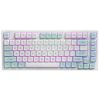 YUNZII YZ75 75% Hot Swappable Wireless Gaming Mechanical Keyboard, RGB Backlights, BT5.0/2.4G/USB-C, Dye Sub PBT Keycaps for Linux/Win/Mac