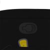 Stand up Massage Recliner Chair Black Fabric