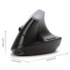 DeLUX M618DB Ergonomic Vertical Mouse Rechargeable Wireless 2.4GHz Gaming Mouse RGB 1600 DPI Vertical Mice For PC Laptop