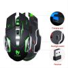 Wireless Charging Gaming Mouse; Rechargeable Ergonomic Mute Design For Office And Home