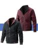 Spring Autumn 2022 NEW Washed Cotton S-4XL Men Reversible Jacket High Quality Vintage Casual Stand Collar Baseball Coat Fashion