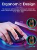 DAREU Wired RGB Gaming Mouse with 6 Programmable Buttons ATG4090 Sensor 6000 DPI 150 IPS 50Million Click Times For PC Steam Game