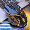 F7 New office mouse usb wired gaming mouse for computer 6d mouse