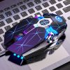 Gaming Mouse ; Silent Sound Mouse Macro ; Breathing Lights LED Optical Mouse For PC Laptop
