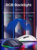 DAREU Wired RGB Gaming Mouse with 6 Programmable Buttons ATG4090 Sensor 6000 DPI 150 IPS 50Million Click Times For PC Steam Game