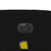 Electric Stand up Massage Recliner Chair Black Fabric